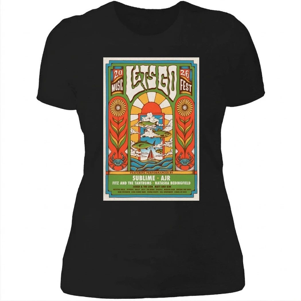 Let’s Go! Music Fest 6-6-2026 Crownsville MD Poster Shirt