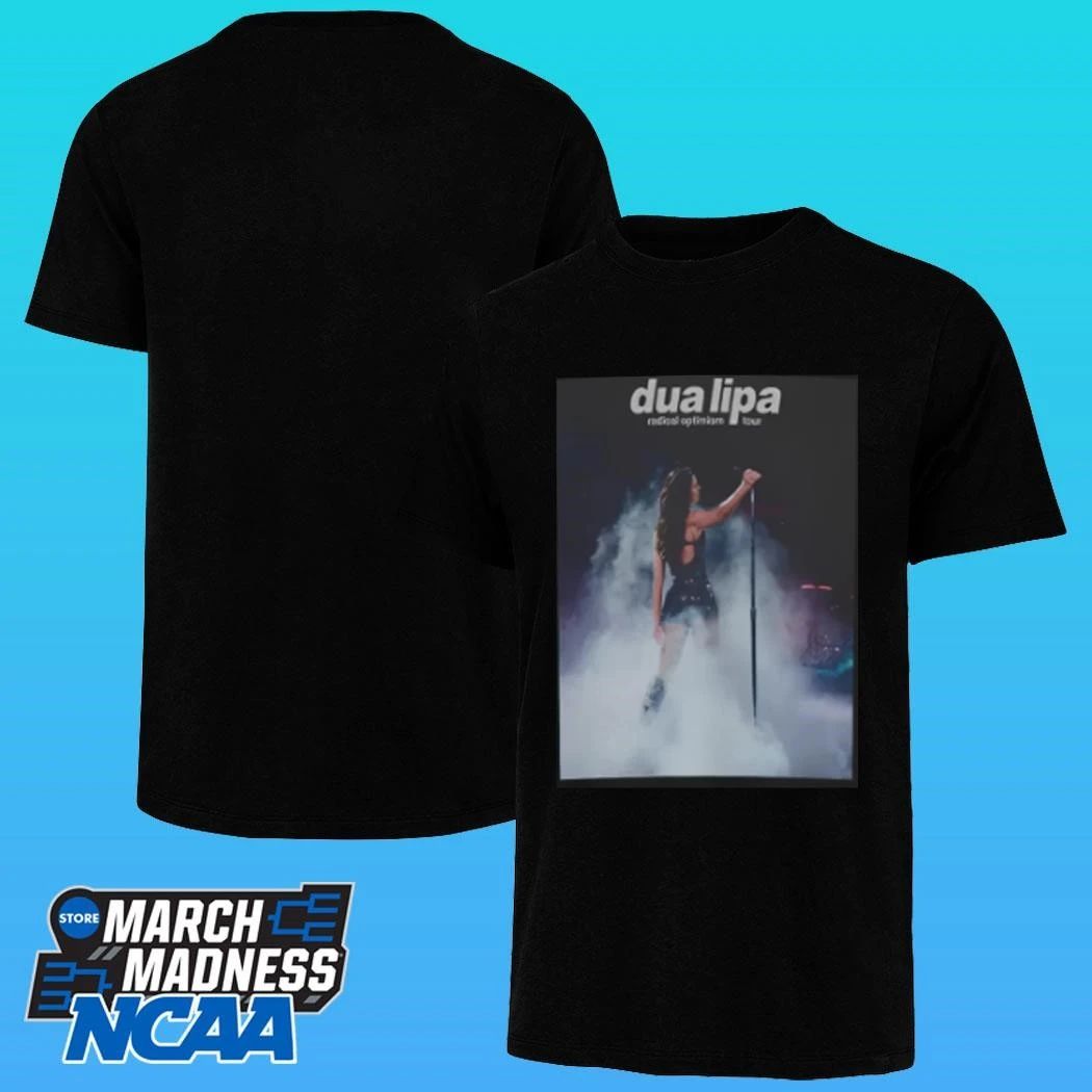 Dua Lipa Print Round Neck Shirt