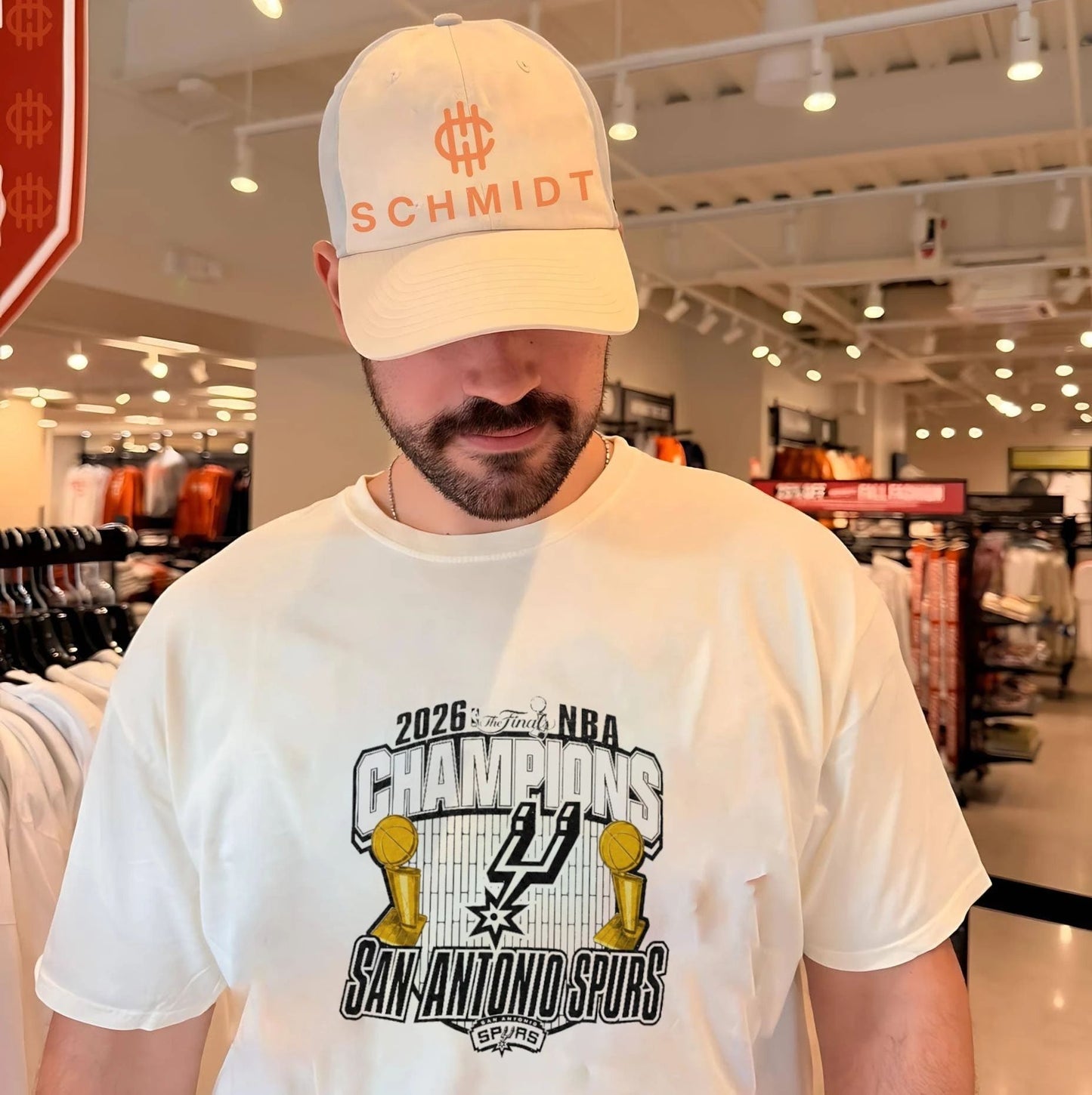 San Antonio Spurs 2026 NBA Finals Champions Trophy shirt