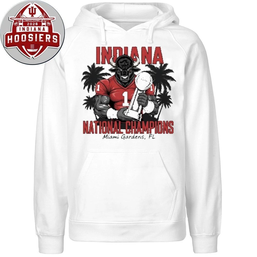 IU Football National Champions Miami Gardens Fl Tee Shirt