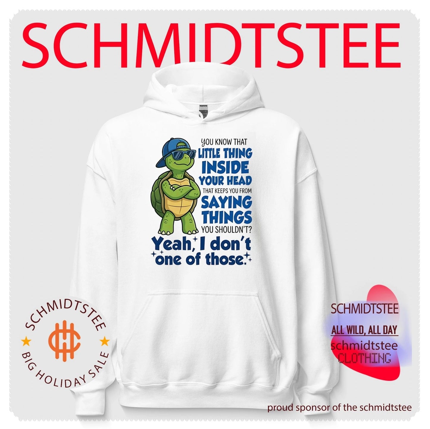You know that little thing inside your head cartoon turtle shirt