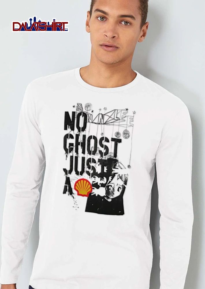 Shell Ann Lee No Ghost Just A anime girl Shell logo illustration shirt
