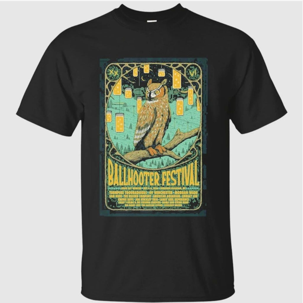 Ballhooter Festival West Virginia 9-6-2026 Poster Shirt