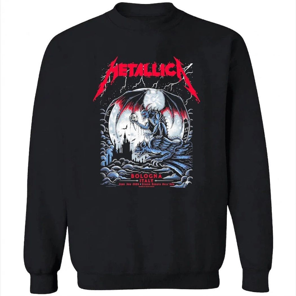 Metallica M72 Bologna Italy Shirt June 3 2026 Stadium Tour Poster T-Shirt