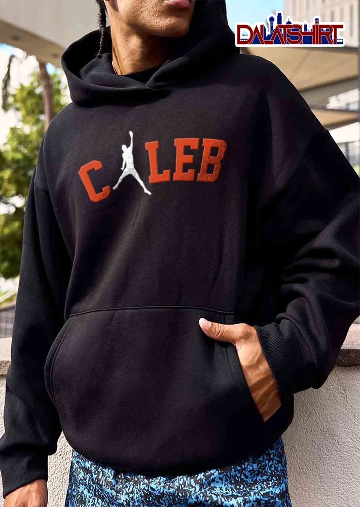 Virginia Tech Joel Caleb silhouette jumping basketball player logo shirt