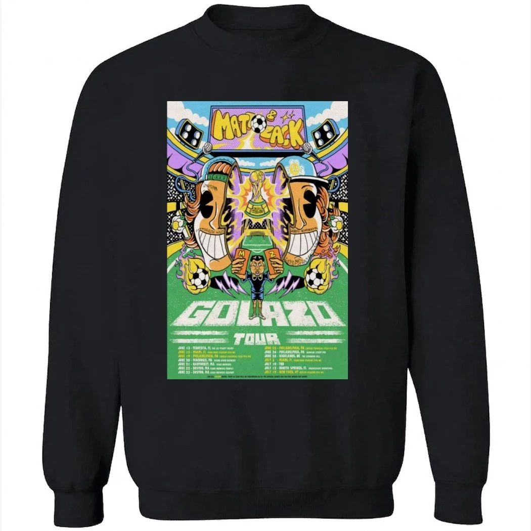 Matt & Zack GOLAZO Tour 2026 Poster Shirt