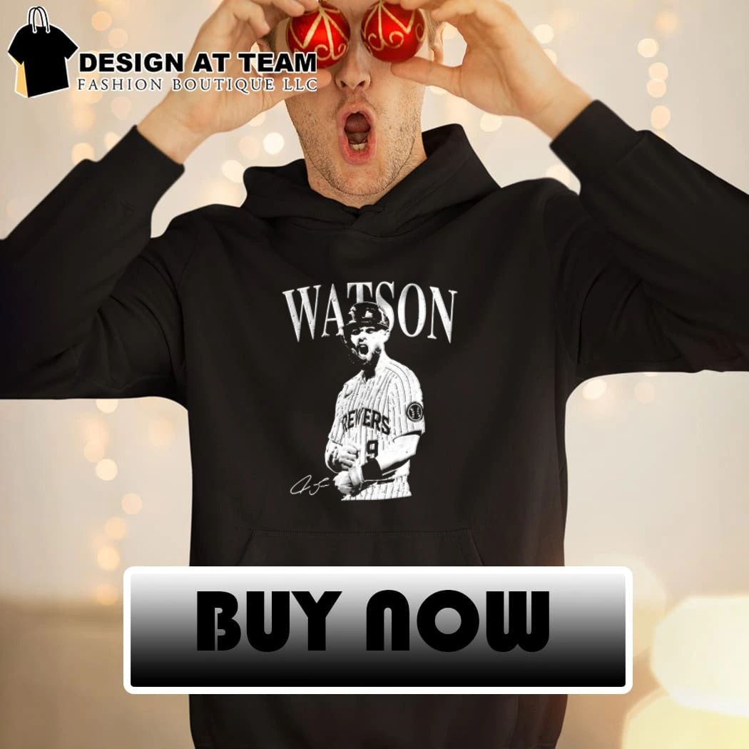 Watson Christian Yelich Baseball Scream signature shirt