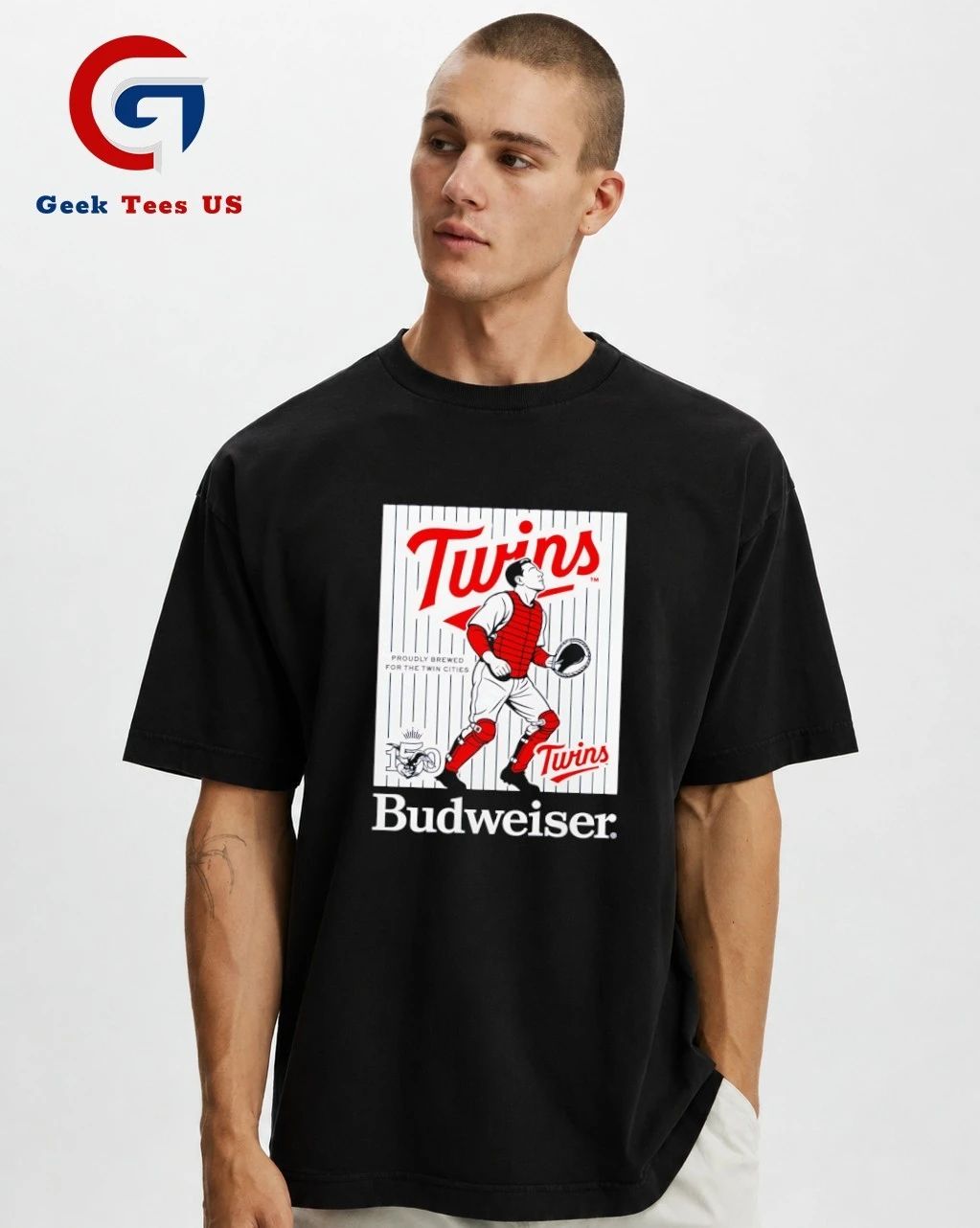 Minnesota Twins baseball 150 Years Budweiser shirt