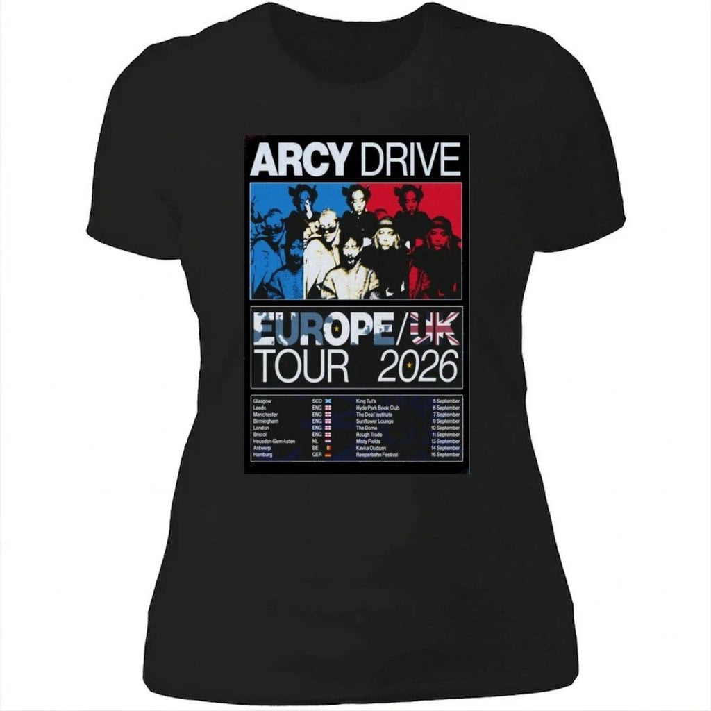 Arcy Drive Tour 2026 EUROPE UK Poster Shirt