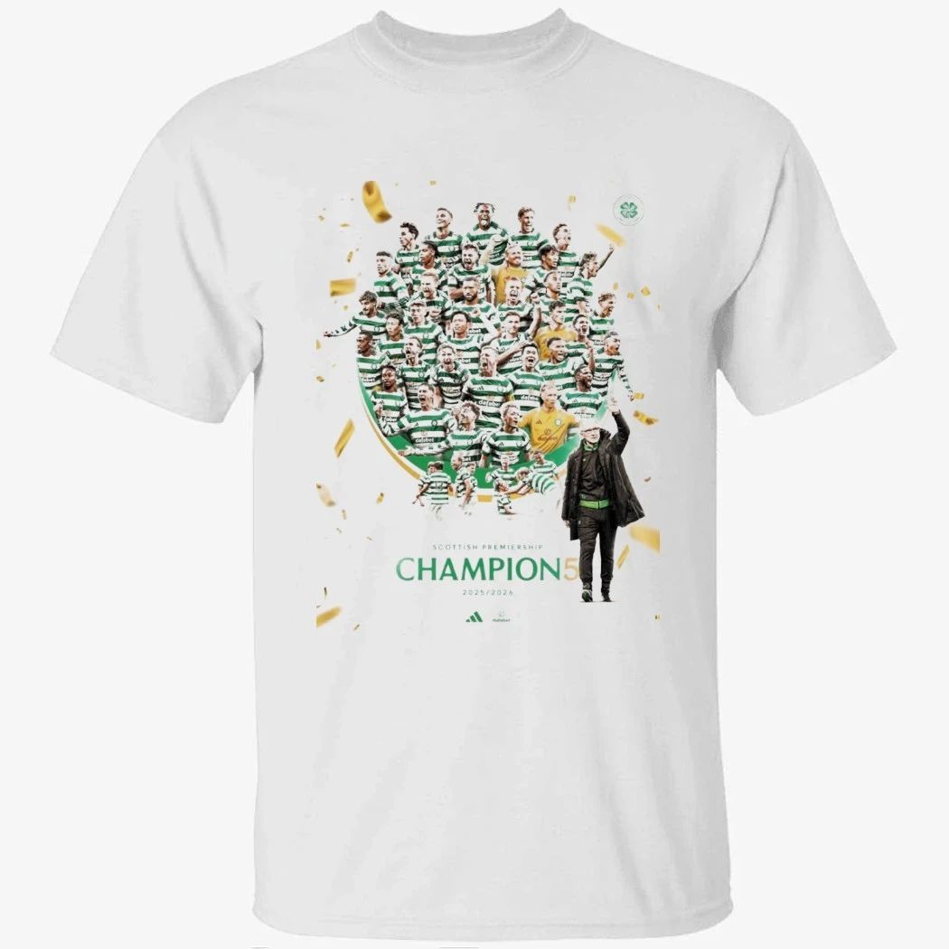 Celtics Football Club Champion 5-2025-2026 Shirt