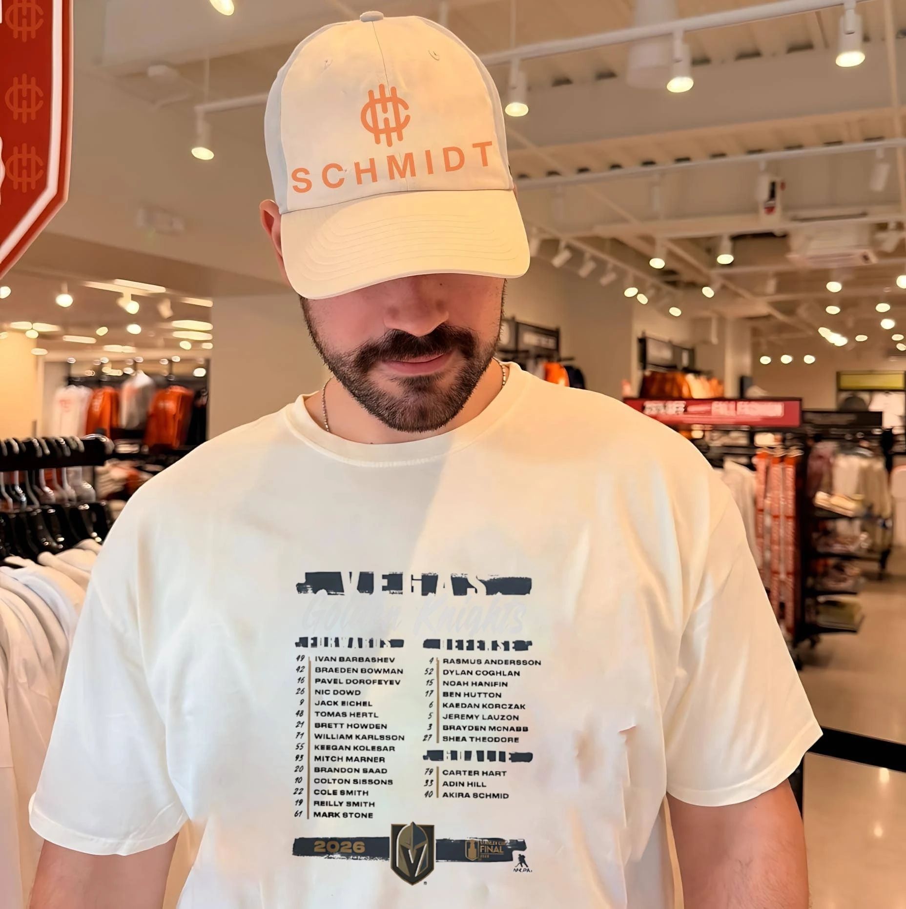 Golden Knights 2026 Stanley Cup Final Roster shirt