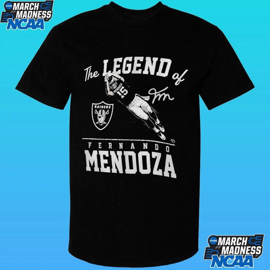 The Legend Of Fernando Mendoza Las Vegas Raiders Shirt