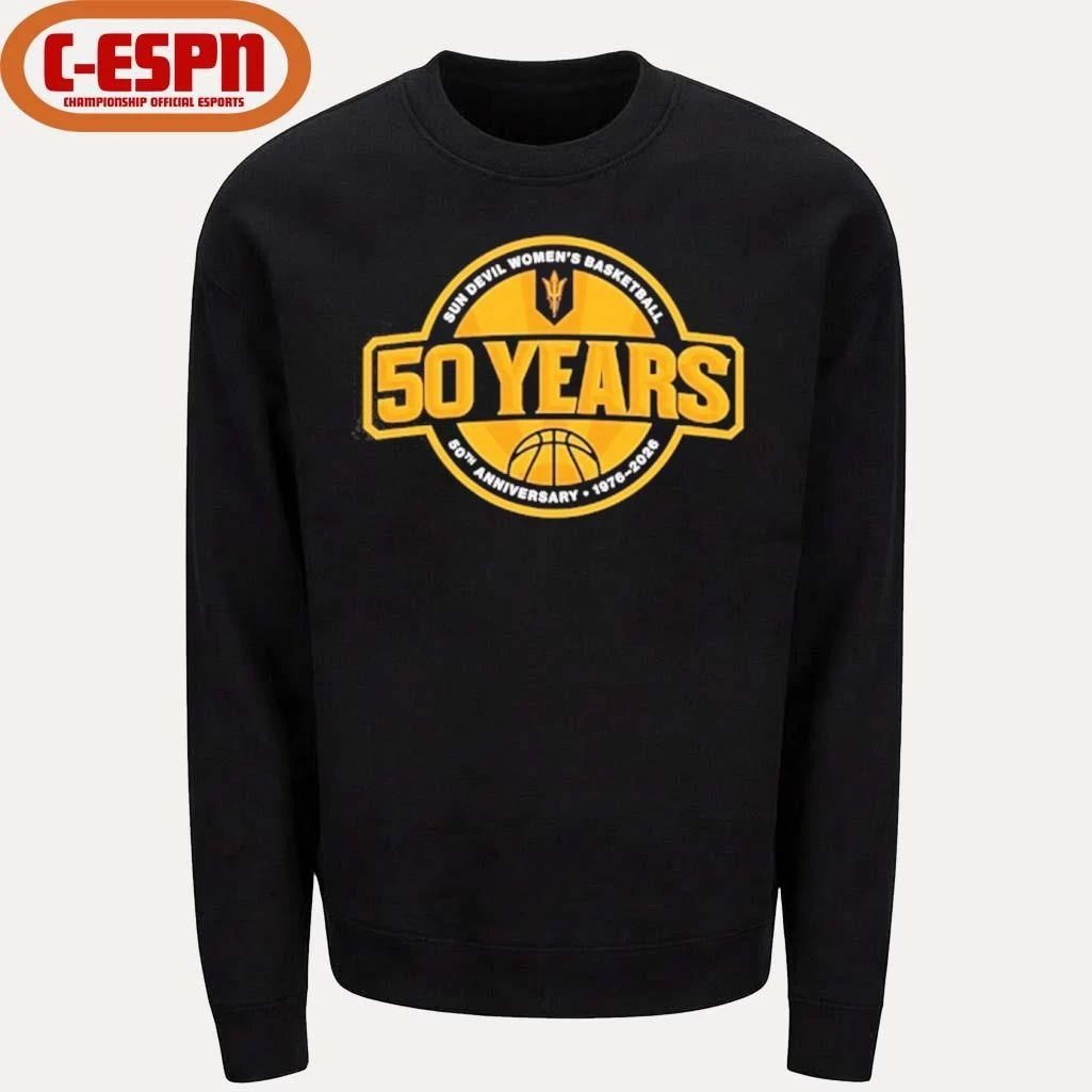 Arizona State Women’s Basketball 50th Anniversary T-Shirt