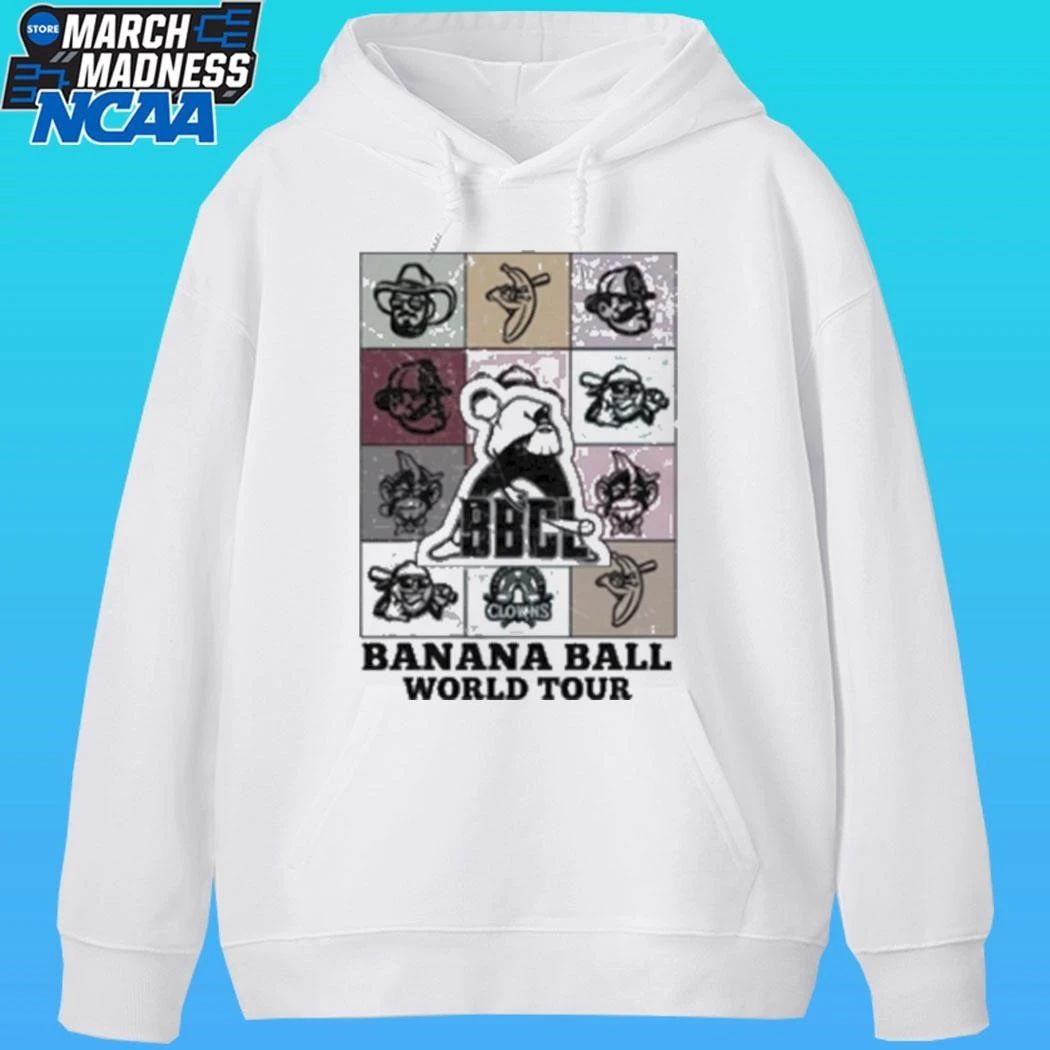 2026 Savannah Bananas Banana Ball World Tour Shirt