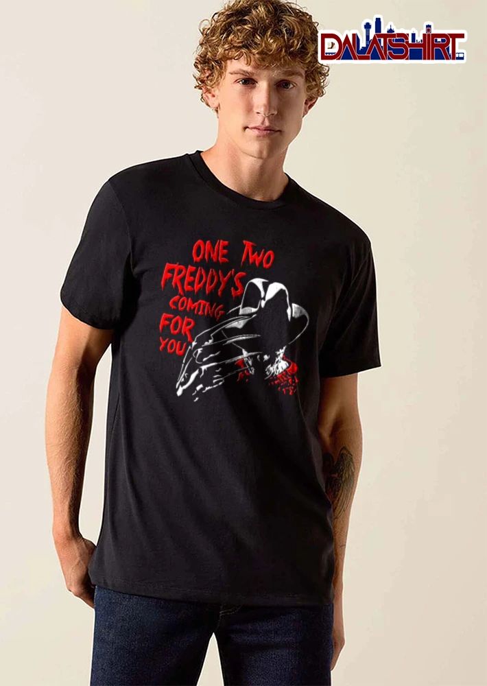 Nightmare On Elm Street Freddy Krueger One Two Freddys Coming For You shirt