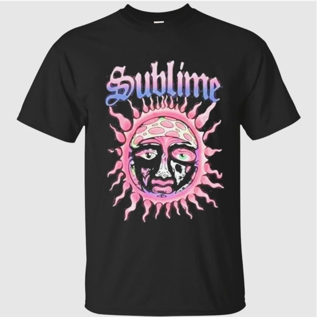 Let’s Go Music Festival Sublime x AJR At Anne Arundel County Fairgrounds Crownsville MD June 5-6 2026 Merch Sublime Sun Logo T-Shirt