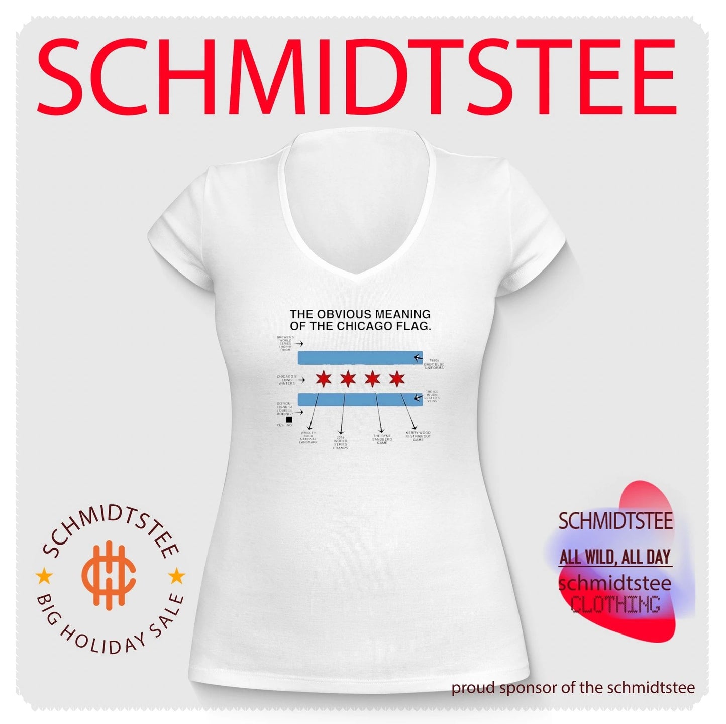 The Obvious Meaning of the Chicago Flag shirt