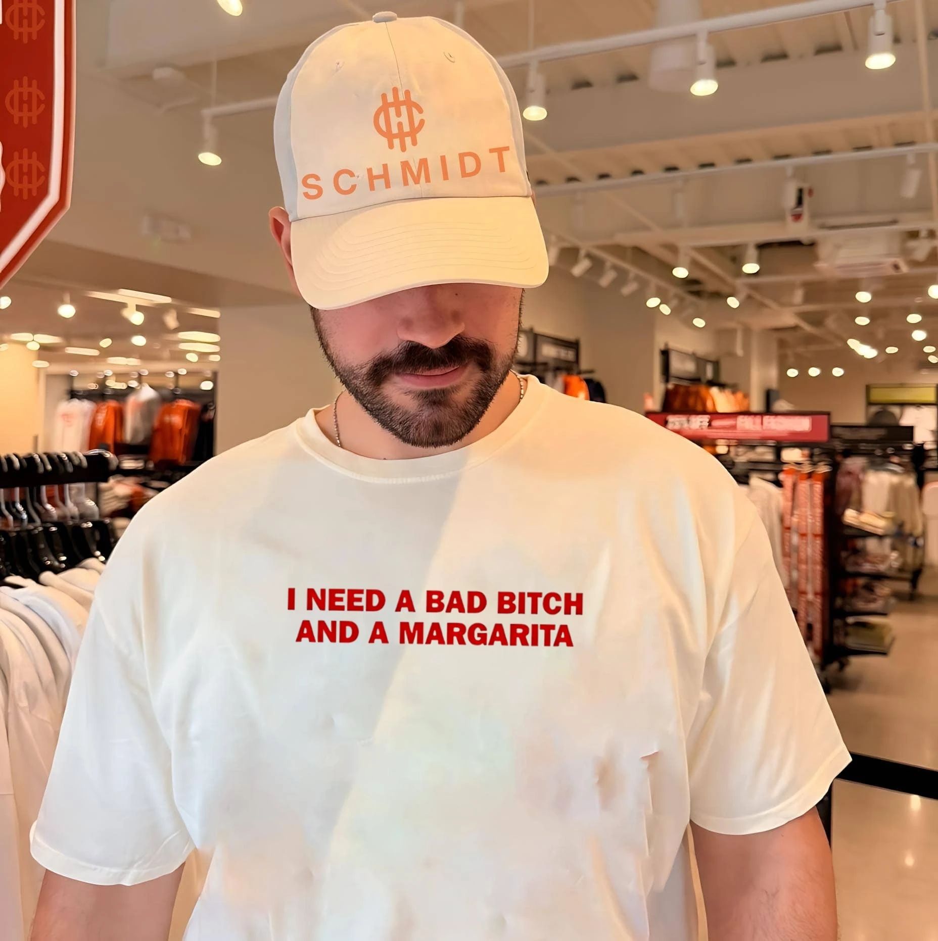 I need a bad bitch and a Margarita text shirt
