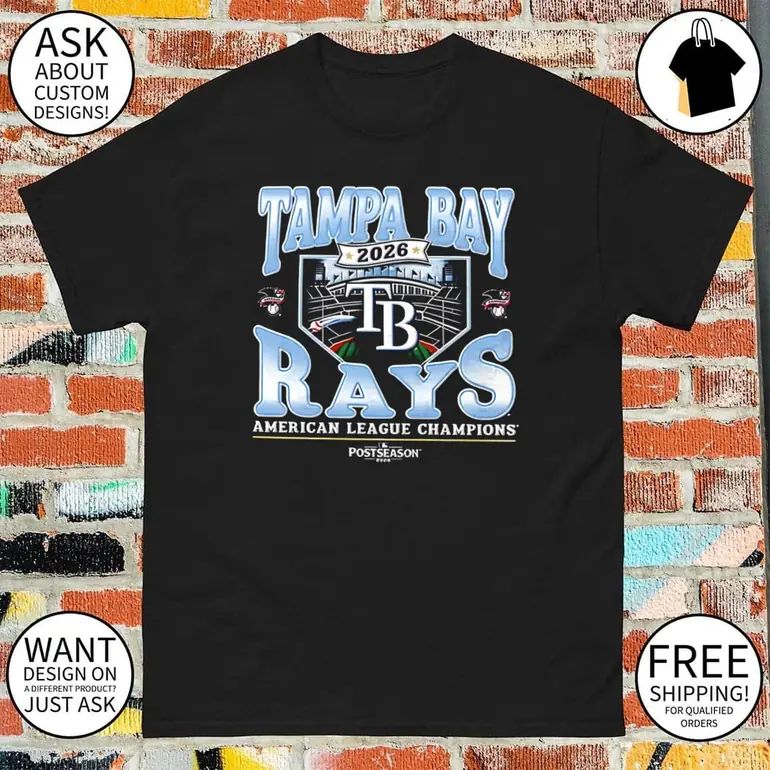 Tampa Bay Rays 2026 American League Champions Postseason shirt