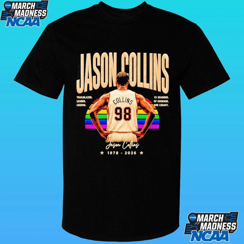 Jason Collins #98 Trailblazer Leader 1978 2026 Retro Shirt
