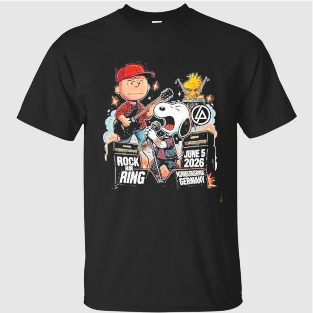 Linkin Park Rock Am Ring June 5 2026 Nurburgring Germany x Snoopy Peanuts Family Shirt
