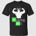 Bulking Bad Cartoon Sunglasses Funny Gym Humor Shirt