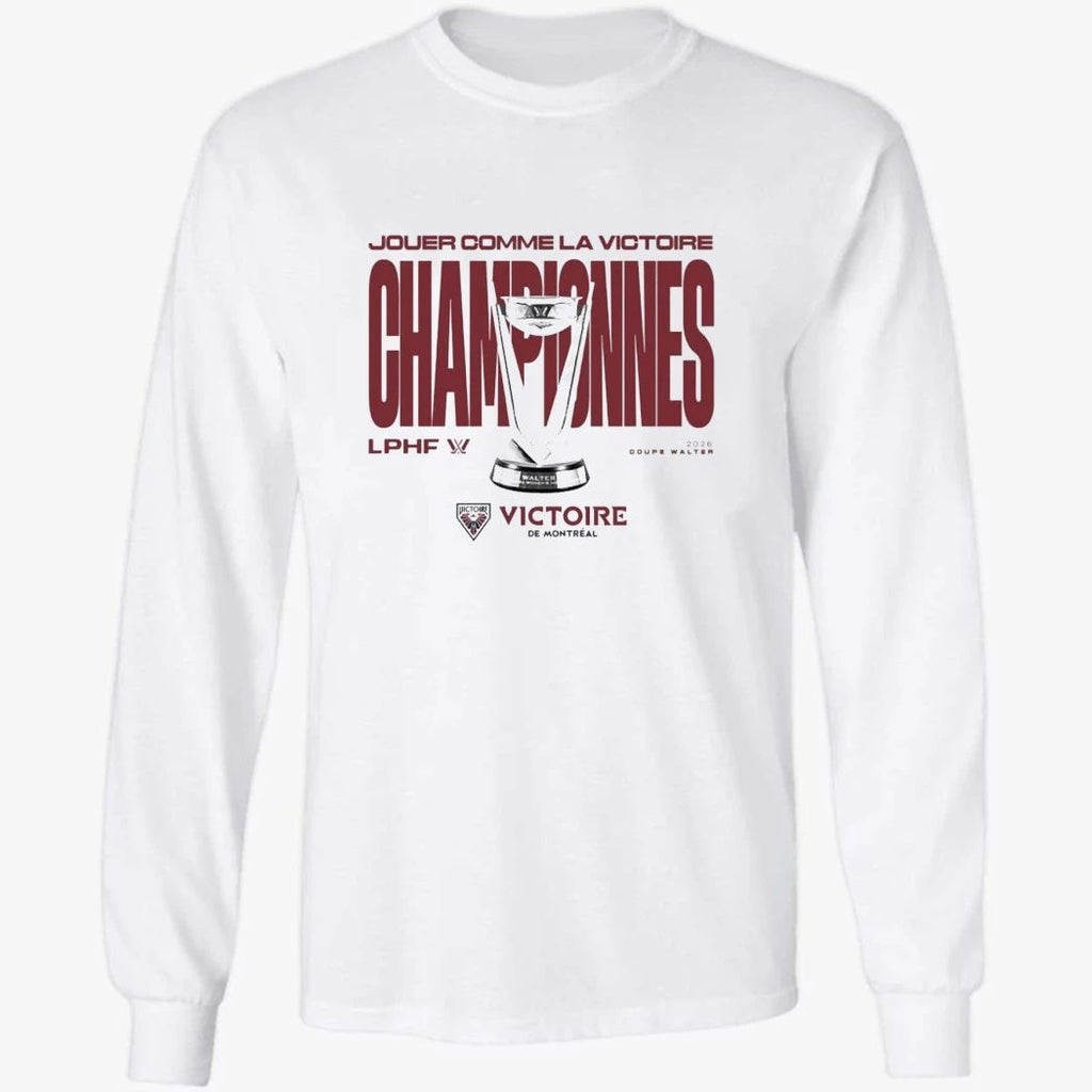 Adult Montreal Victoire Stadium Essentials Champions Big Cup 2026 Urban T-Shirt