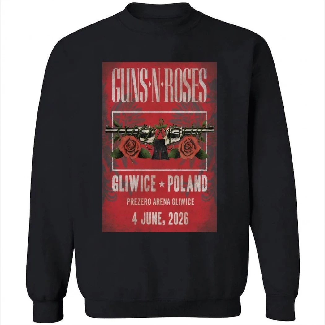 Guns N’ Roses June 4 2026 PreZero Arena in Gliwice Poland Poster Shirt’