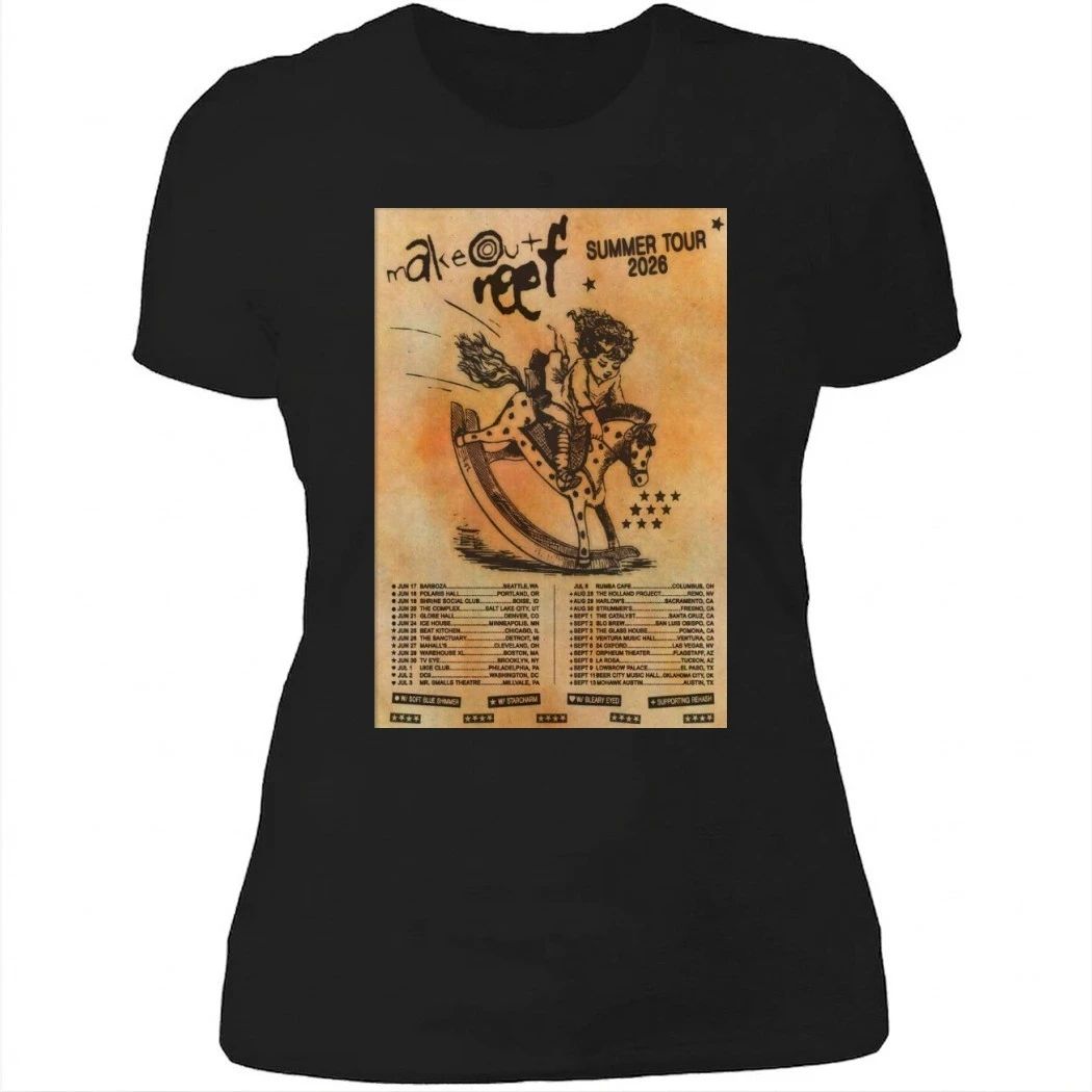 Makeout Reef Tour 2026 Poster Shirt