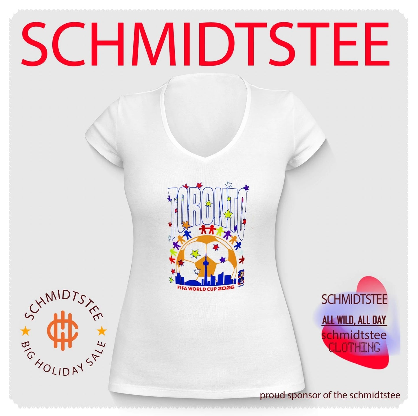 Toronto Coupe du Monde de la FIFA 2026 shirt