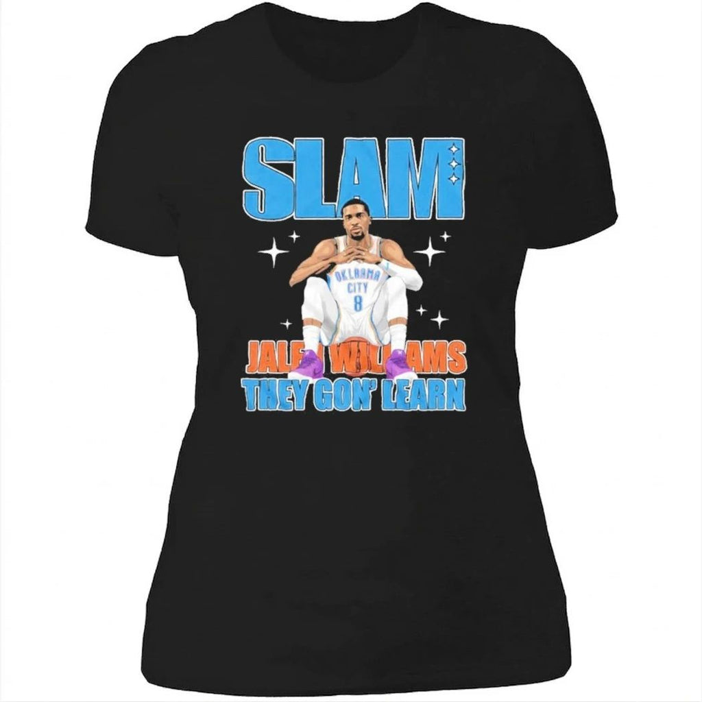 Jalen Williams Oklahoma City Thunder SLAM Fashion Player Graphic Shirt