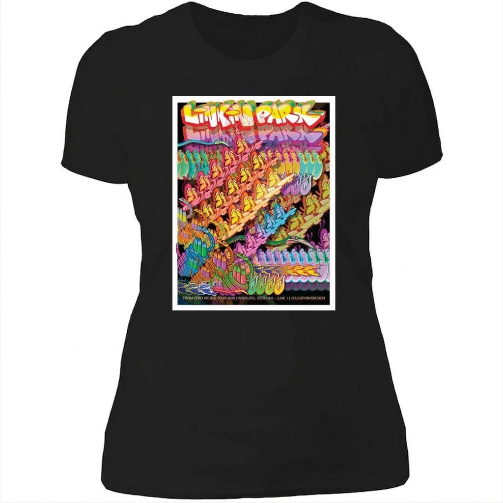Linkin Park From Zero 2026 Tour Hamburg Germany Night 1 Poster At Volksparkstadion On June 1 2026 Shirt
