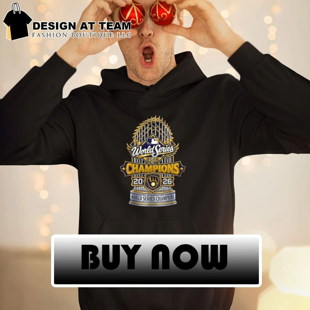 Milwaukee Brewers World Series 2026 Champions Trophy Baseball shirt