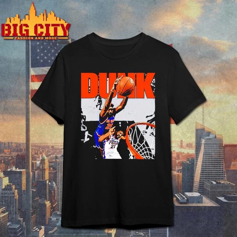 Mitchell Robinson Dunk Joel Embiid shirt