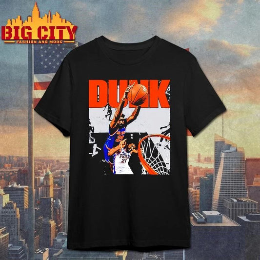 Mitchell Robinson Dunk Joel Embiid shirt