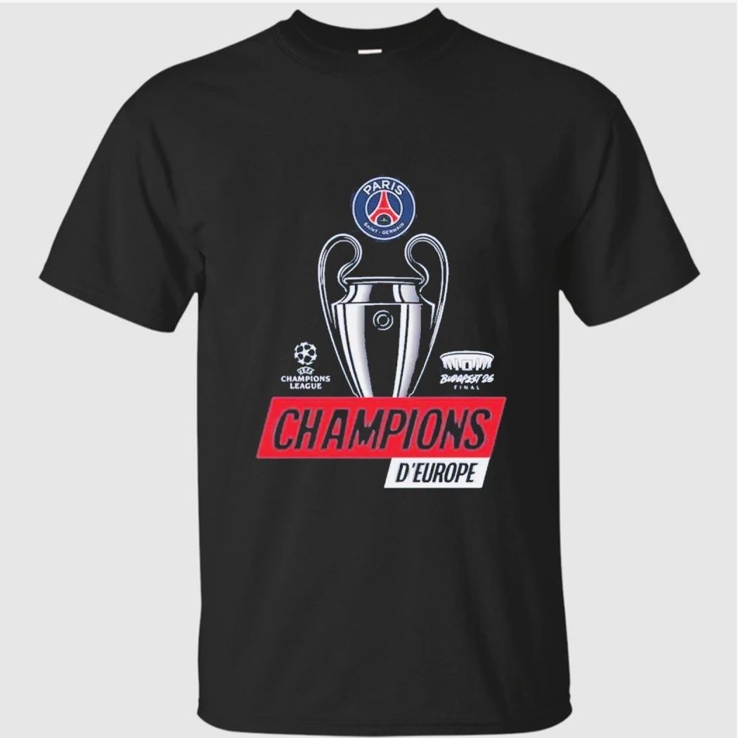 Paris Saint Germain PSG 2026 Champions League d’Europe Winners Shirt