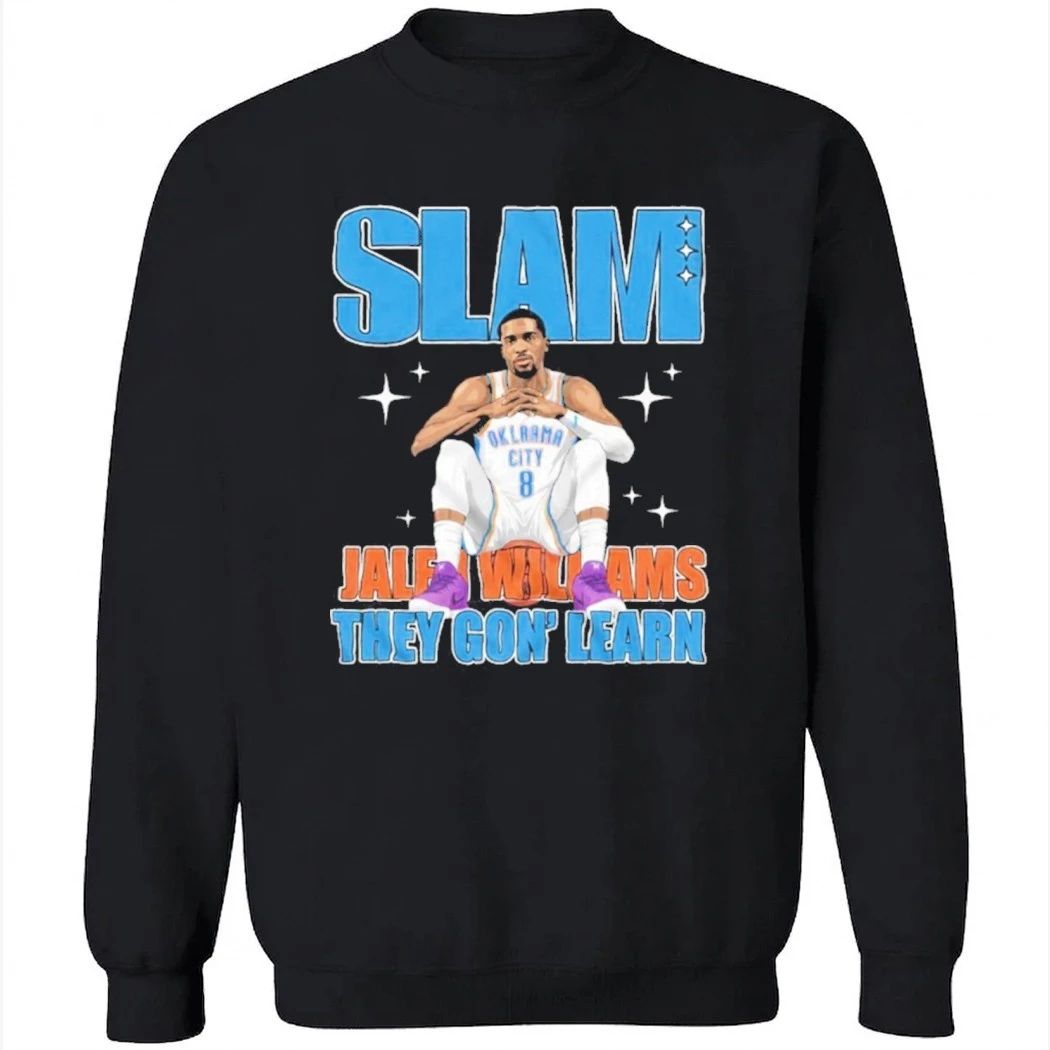 Jalen Williams Oklahoma City Thunder SLAM Fashion Player Graphic Shirt