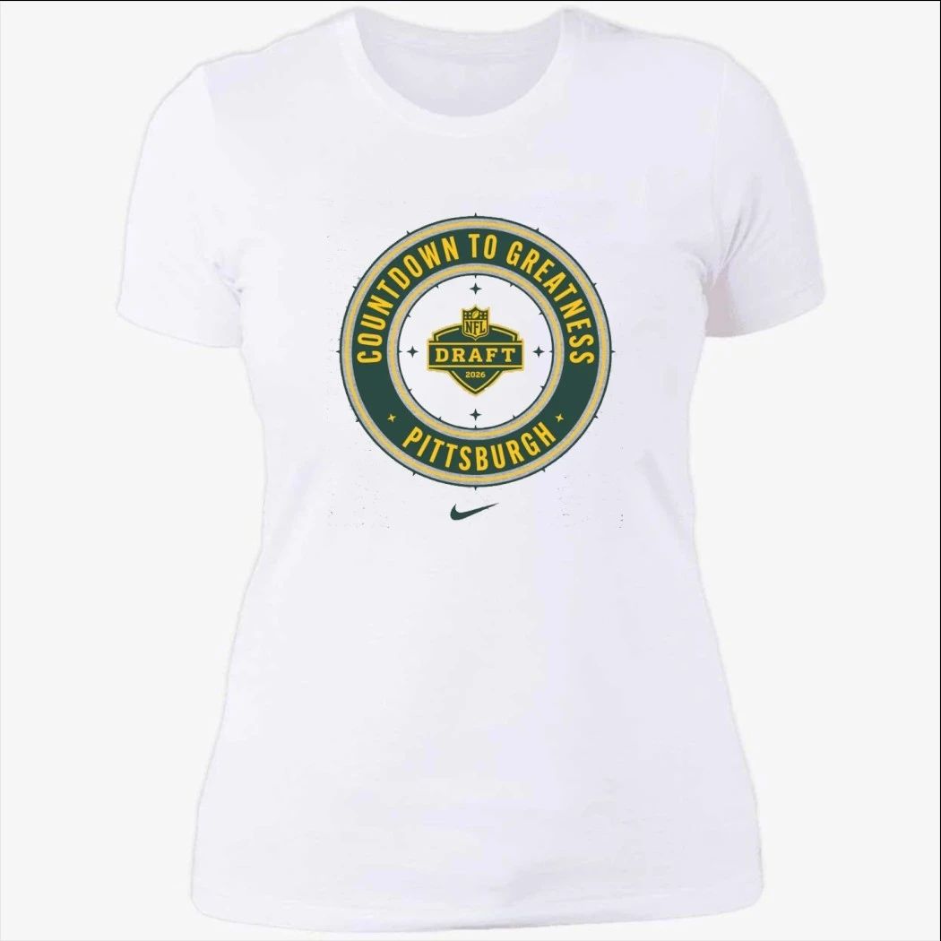 Countdown To Greatness – Pittsburgh NFL Draft 2026 Fan Shirt