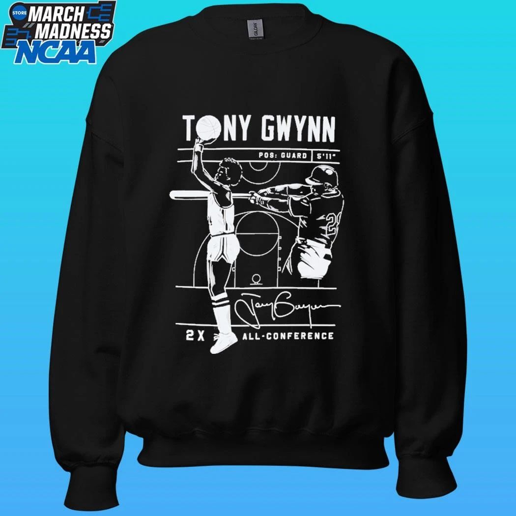 Tony Gwynn Sport Athlete 2x All Conference Shirt