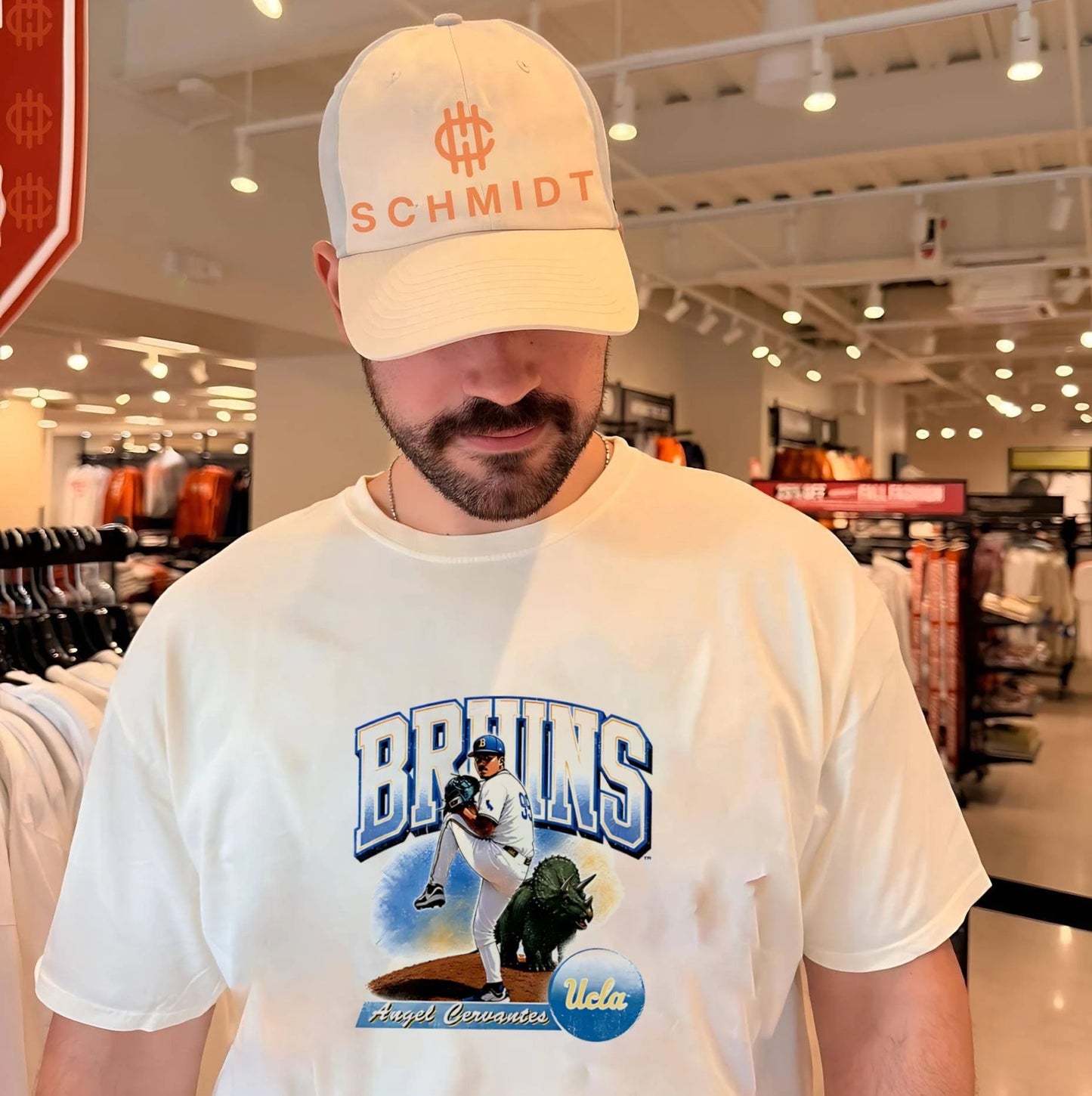 UCLA Bruins Angel Cervantes illustration shirt