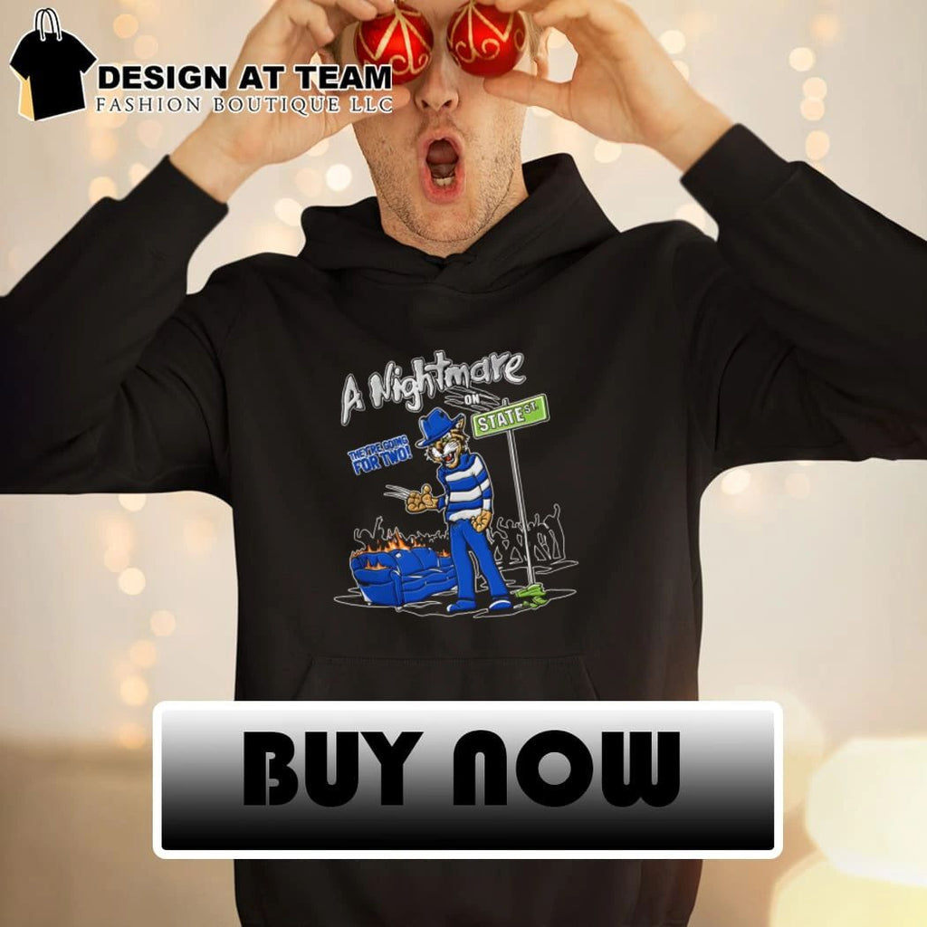 A Nightmare On State Street They’re Going For Two Kentucky Wildcats shirt