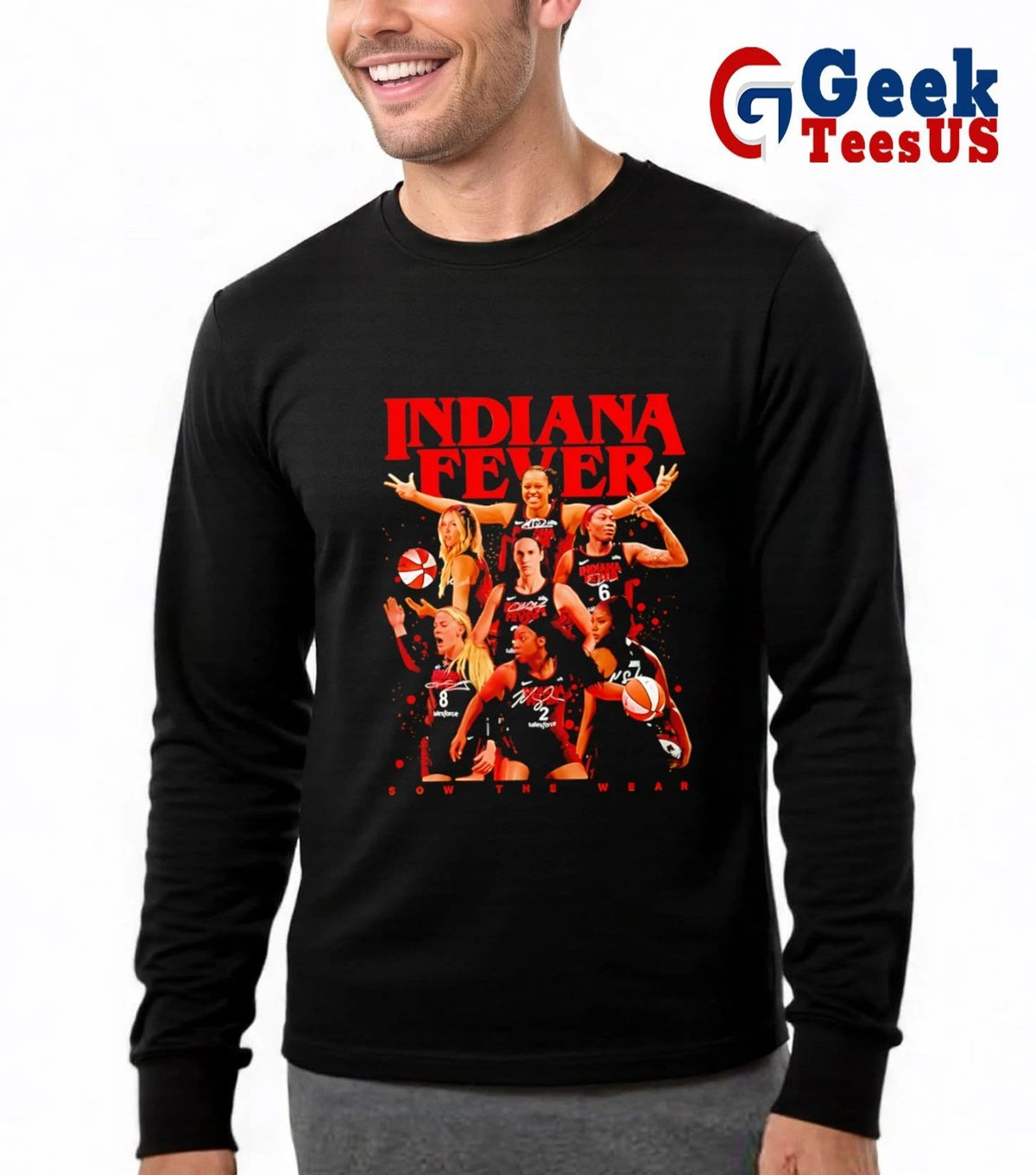Indiana Fever Basketball Team 2026 T-shirt