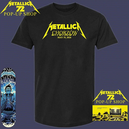 Metallica M72 Chorzów 2026 Poland T-Shirt