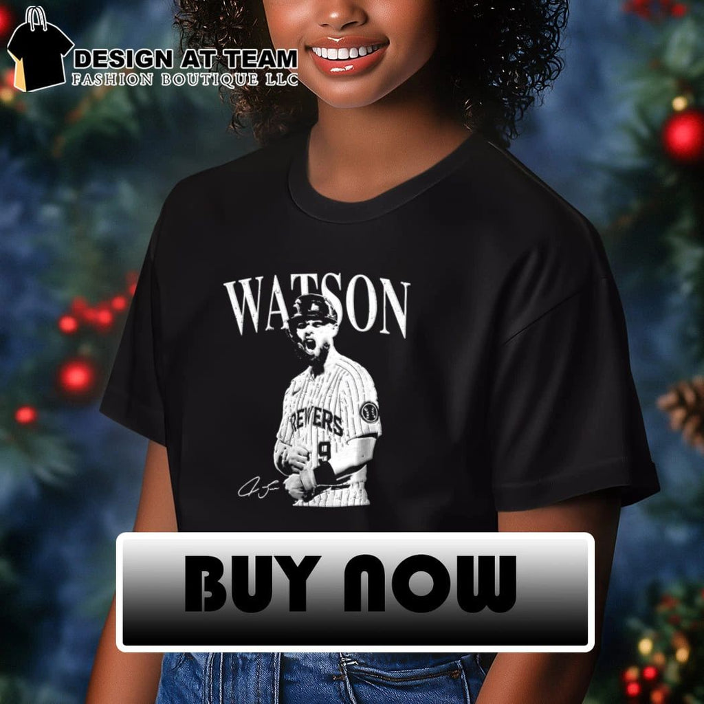 Watson Christian Yelich Baseball Scream signature shirt