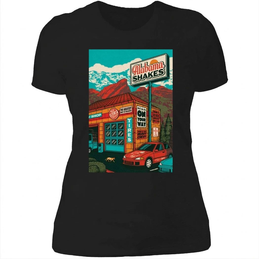 Alabama Shakes Red Rocks in Morrison CO May 25 2026 Poster Shirt