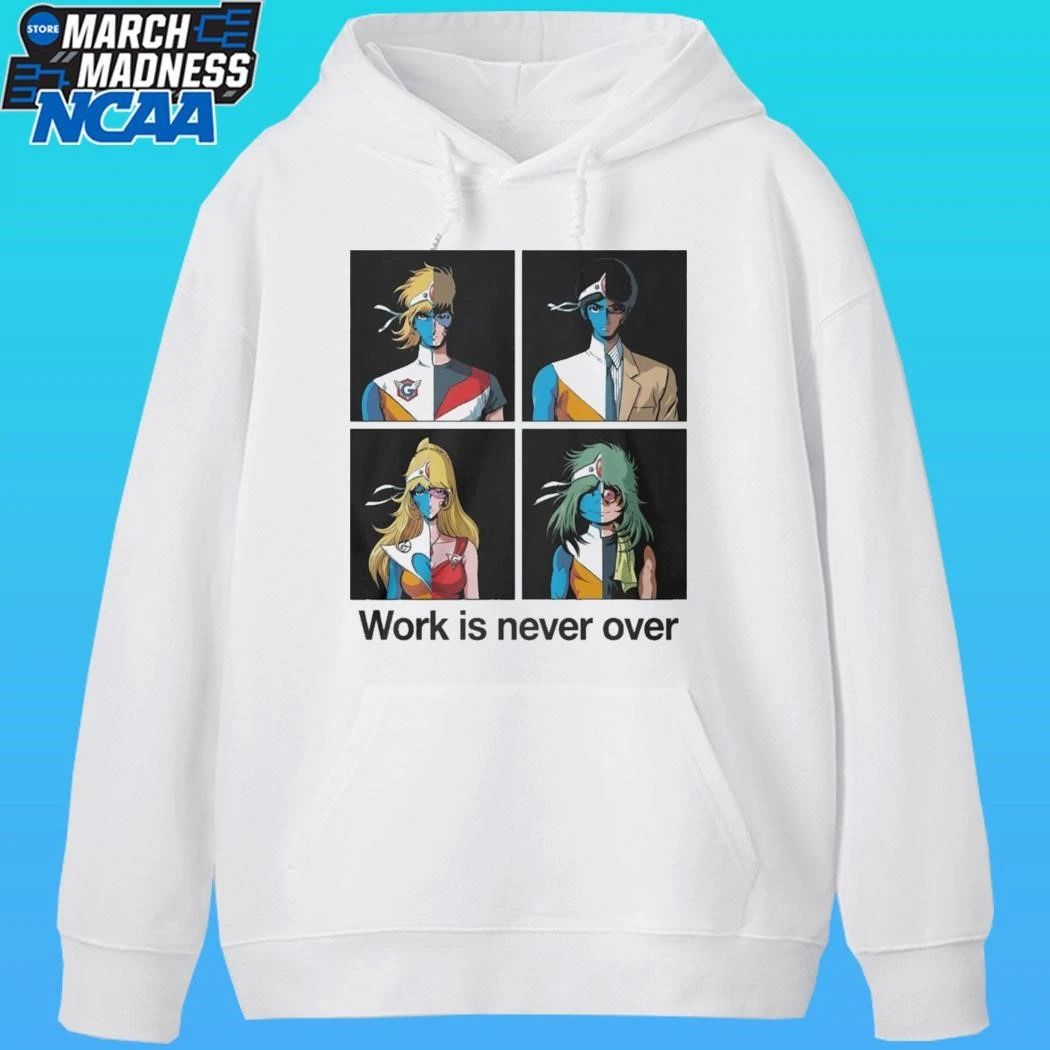 Crescendolls Work Is Never Over Daft Punk Shirt
