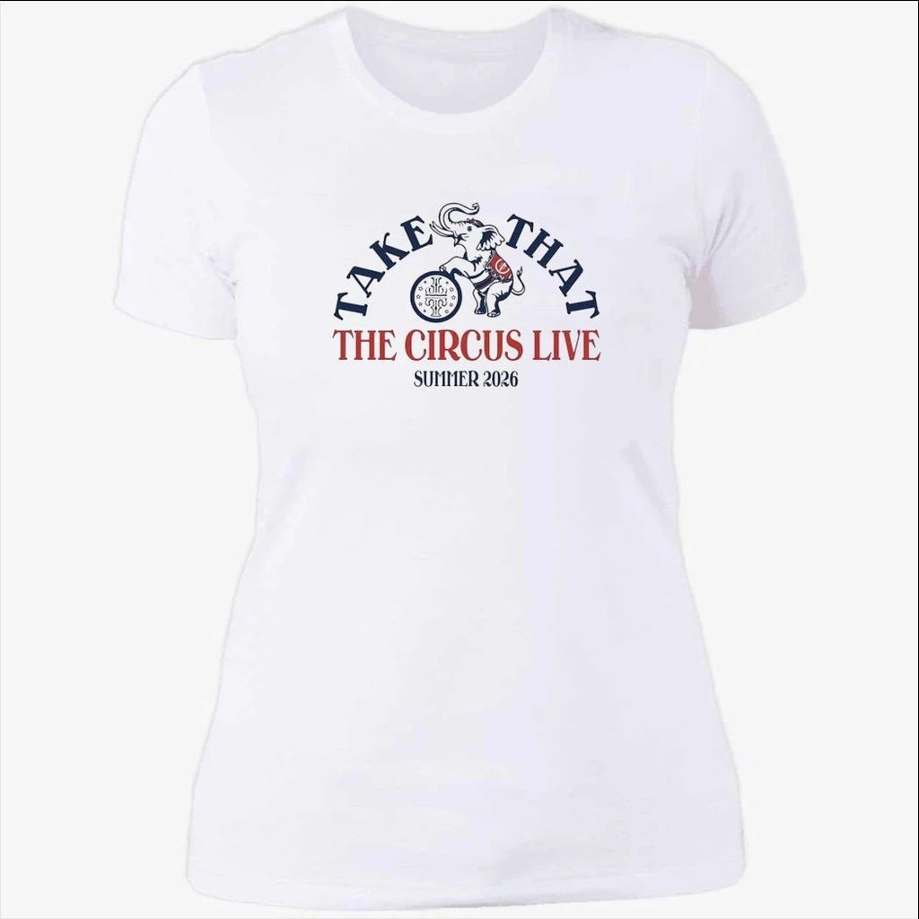 Take That Merch The Circus Live Tour 2026 Summer Elephant Shirt