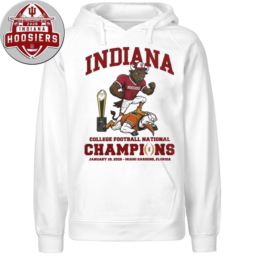 Indiana College Football National Champions January 19 2026 Miami Gardens Florida T-Shirt