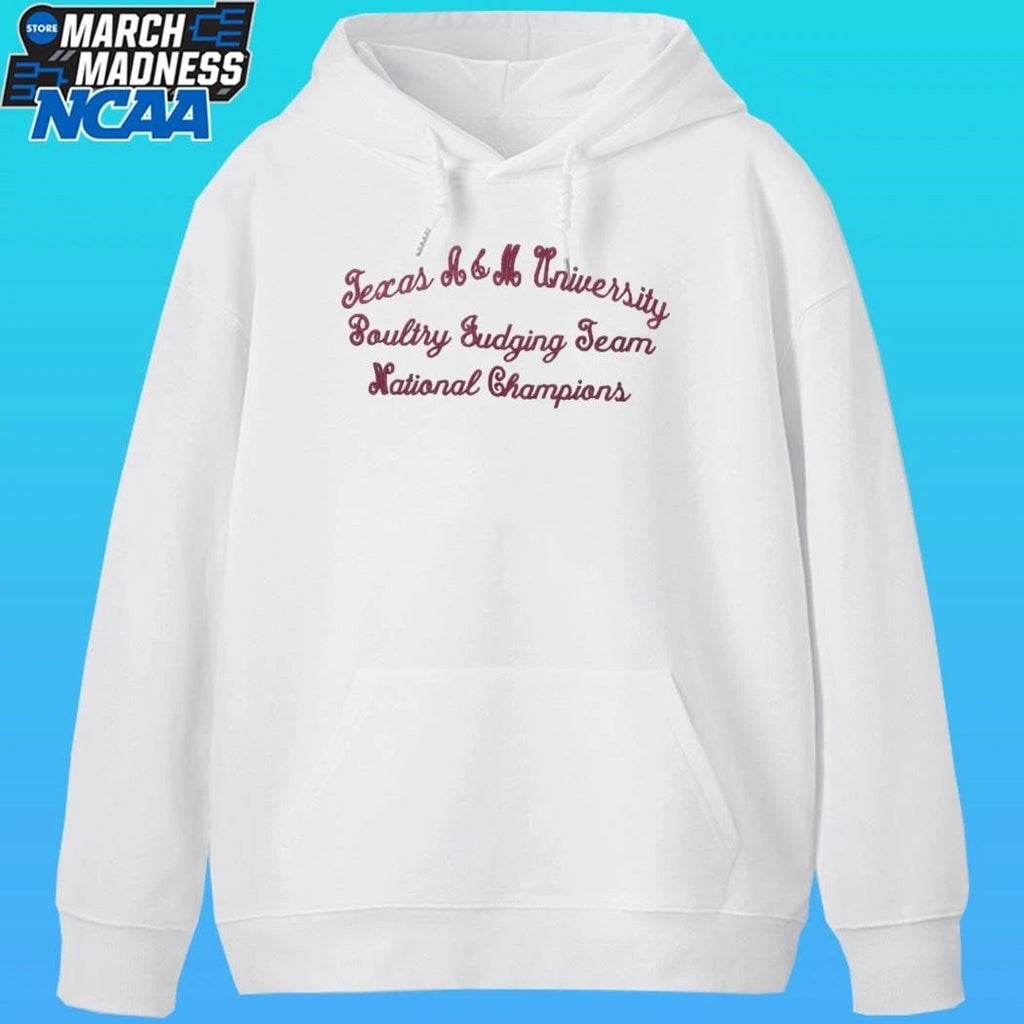 Texas A&m University Poultry Judging Team National Champions Shirt