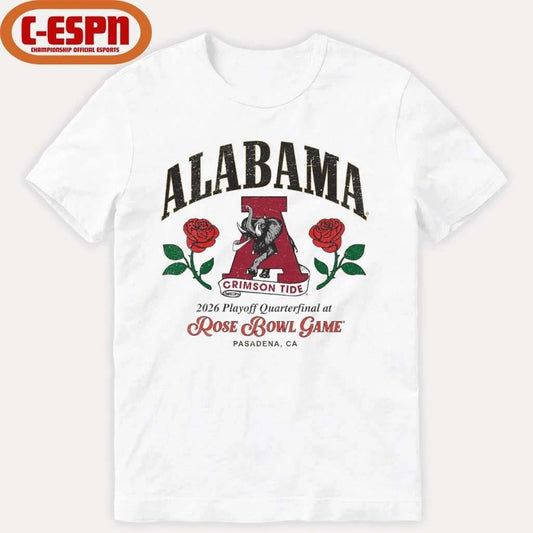 Retro Alabama Rose Bowl 2026 CFP shirt